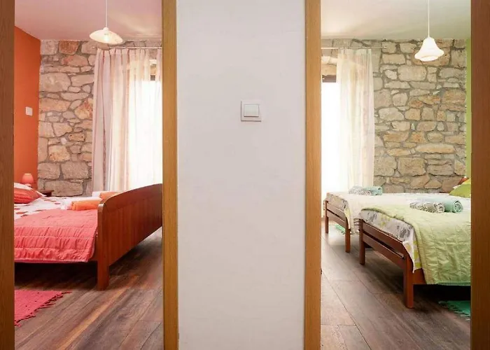 Mediterrane Und Hundefreundliche Mit Privatpool, Grillbereich, Waschmaschine, Wifi * ポレッチ